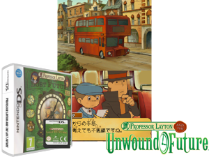 Professor Layton and the Lost Future (Europe) Cover